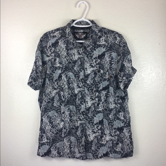 Harley-Davidson Other - Harley-Davidson Button Down Short Sleeve